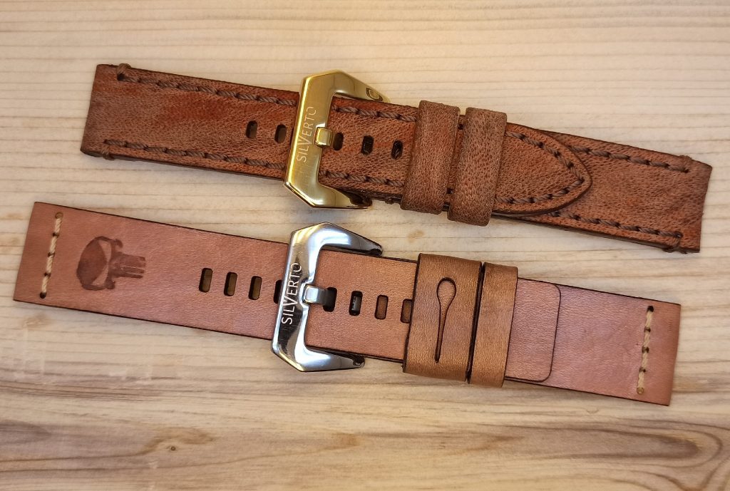 camel leather watch straps